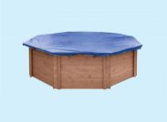 Winterabdeckung für Holzpool Verano 01 - 307 x 355 x 116 cm