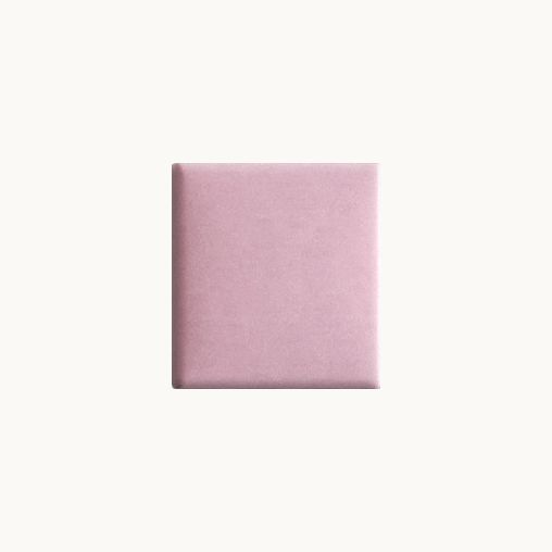 Elegantes Wandpaneel Farbe: Rosa - Abmessungen: 42 x 42 x 4 cm (H x B x T)