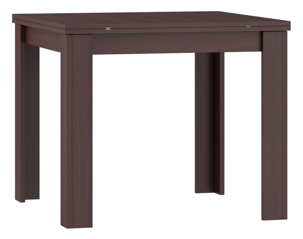 Esstisch ausziehbar Tabubil 14, Farbe: Wenge - Abmessungen: 90-180 x 90 cm (B x T)