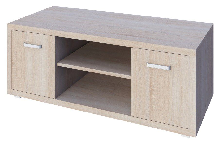 TV-Unterschrank Kerowagi 20, Farbe: Sonoma Eiche - Abmessungen: 50 x 130 x 49 cm (H x B x T)