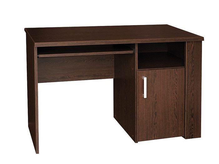 Schreibtisch Estero 08, Farbe: Wenge - 77 x 115 x 59 cm (H x B x T)