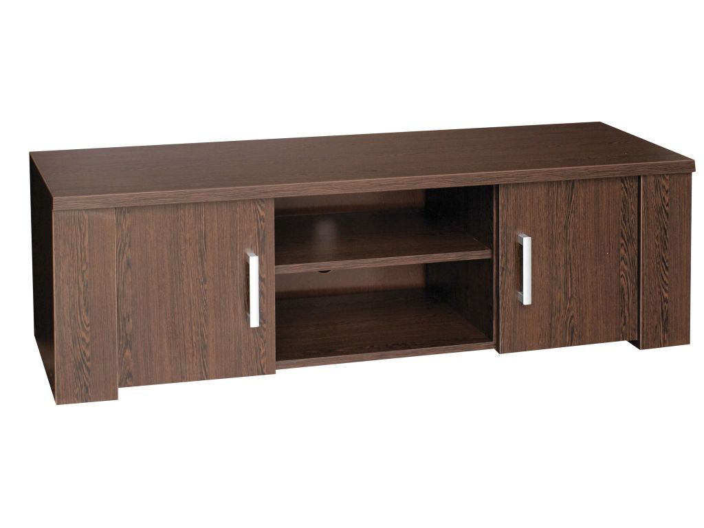 TV-Unterschrank Estero 07, Farbe: Wenge - 43 x 138 x 41 cm (H x B x T)