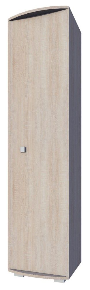 Schrank Rabaul 24, Farbe: Sonoma Eiche - Abmessungen: 200 x 50 x 43 cm (H x B x T)