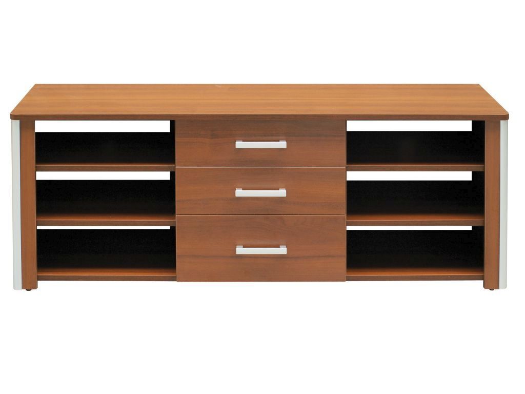 TV-Unterschrank Salta 08, Farbe: Braun - 54 x 149 x 51 cm (H x B x T)