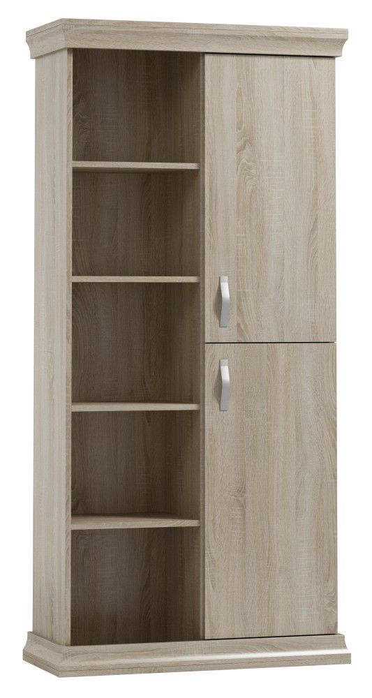 Schrank Wewak 15, Farbe: Sonoma Eiche - Abmessungen: 200 x 95 x 42 cm (H x B x T)