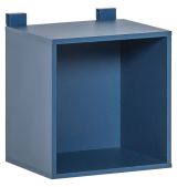 Jugendzimmer - Aufbewahrungsbox Skalle, Farbe: Blau - Abmessungen: 33 x 32 x 24 cm (H x B x T)