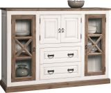 Sideboard "Kilkis" Kiefer altweiß 16 - 119 x 170 x 42 cm (H x B x T)